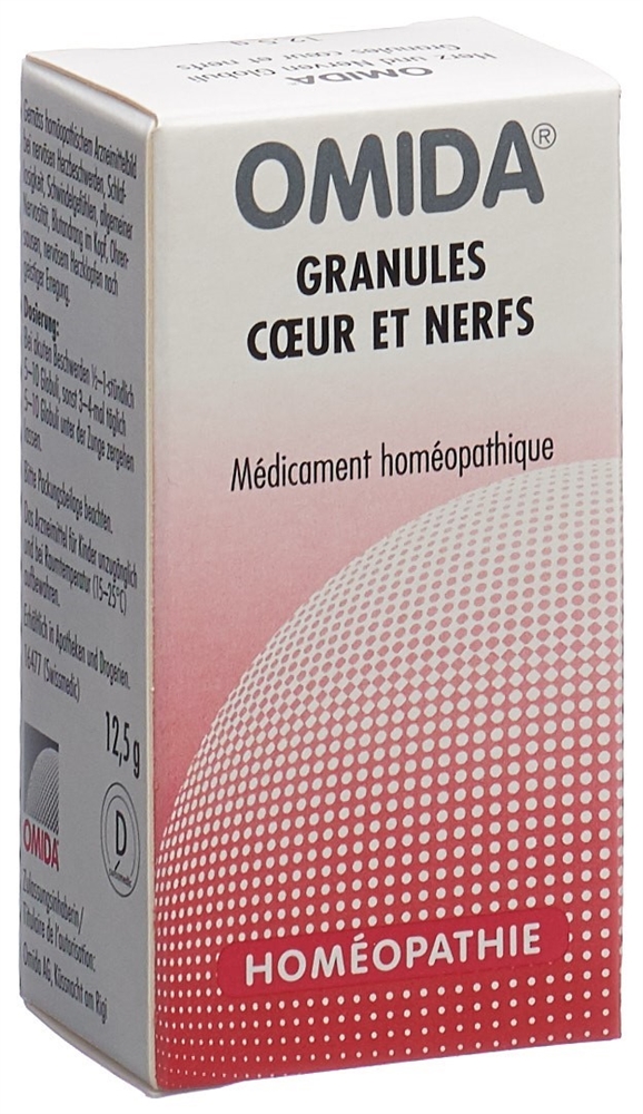 Omida Herz Nerven Glob Fl 12.5 g
