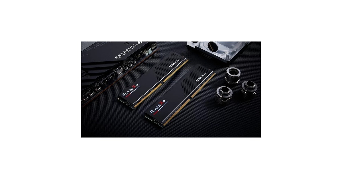 G.Skill32 GB DDR5-6400 (2x 16 GB) Dual-Kit werkgeheugen  (Zwart, F5-6400J3239G16GX2-FX5, EXPO)