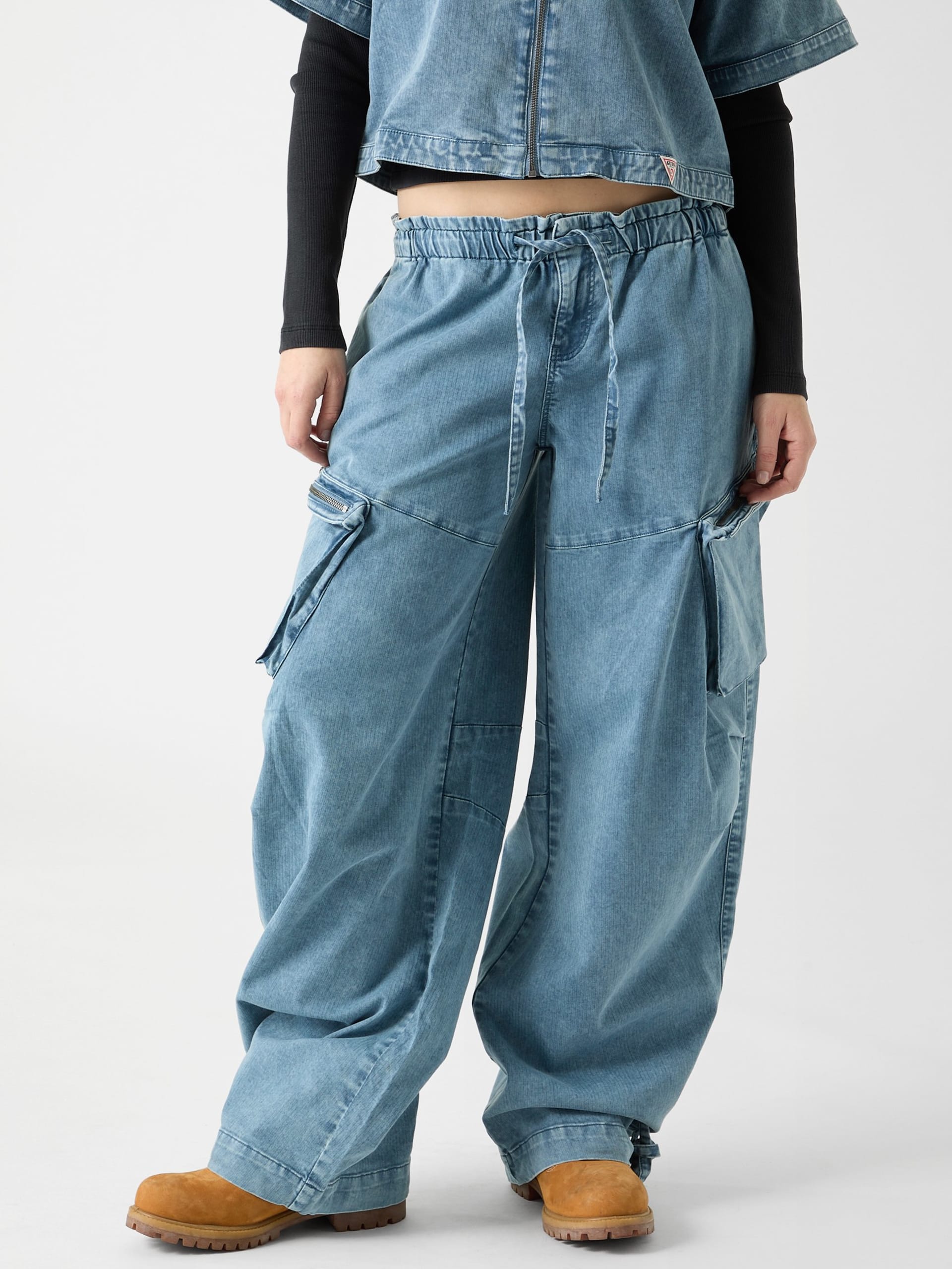 Calça jeans GUESS Originals Baggy Parachute