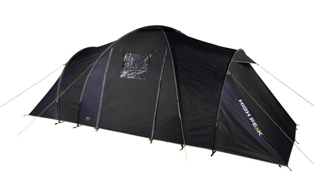 High Peak Como Kuppelzelt dunkelgrau/grün für 4 Personen
