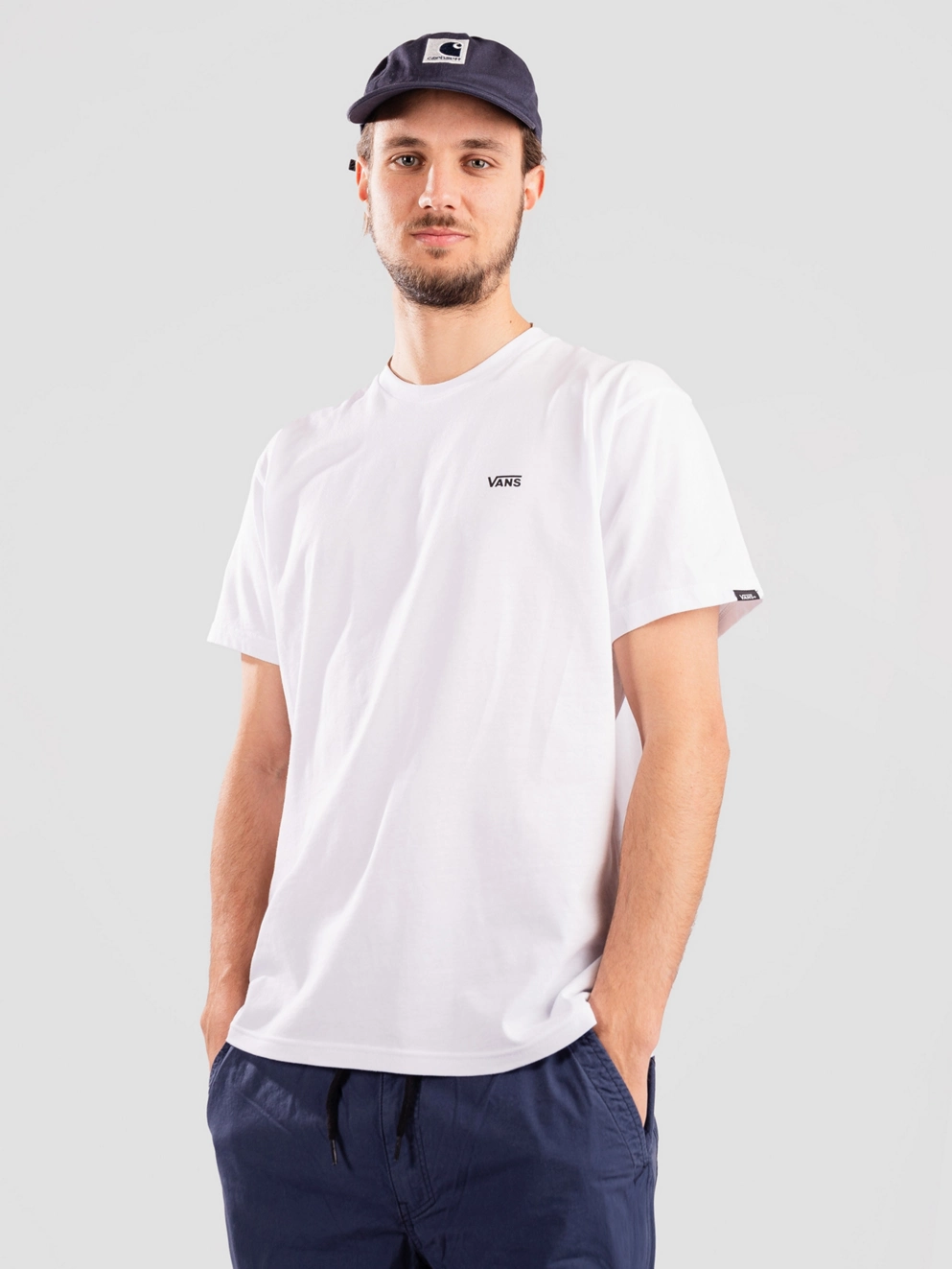 Vans Left Chest Logo T-Shirt white/black