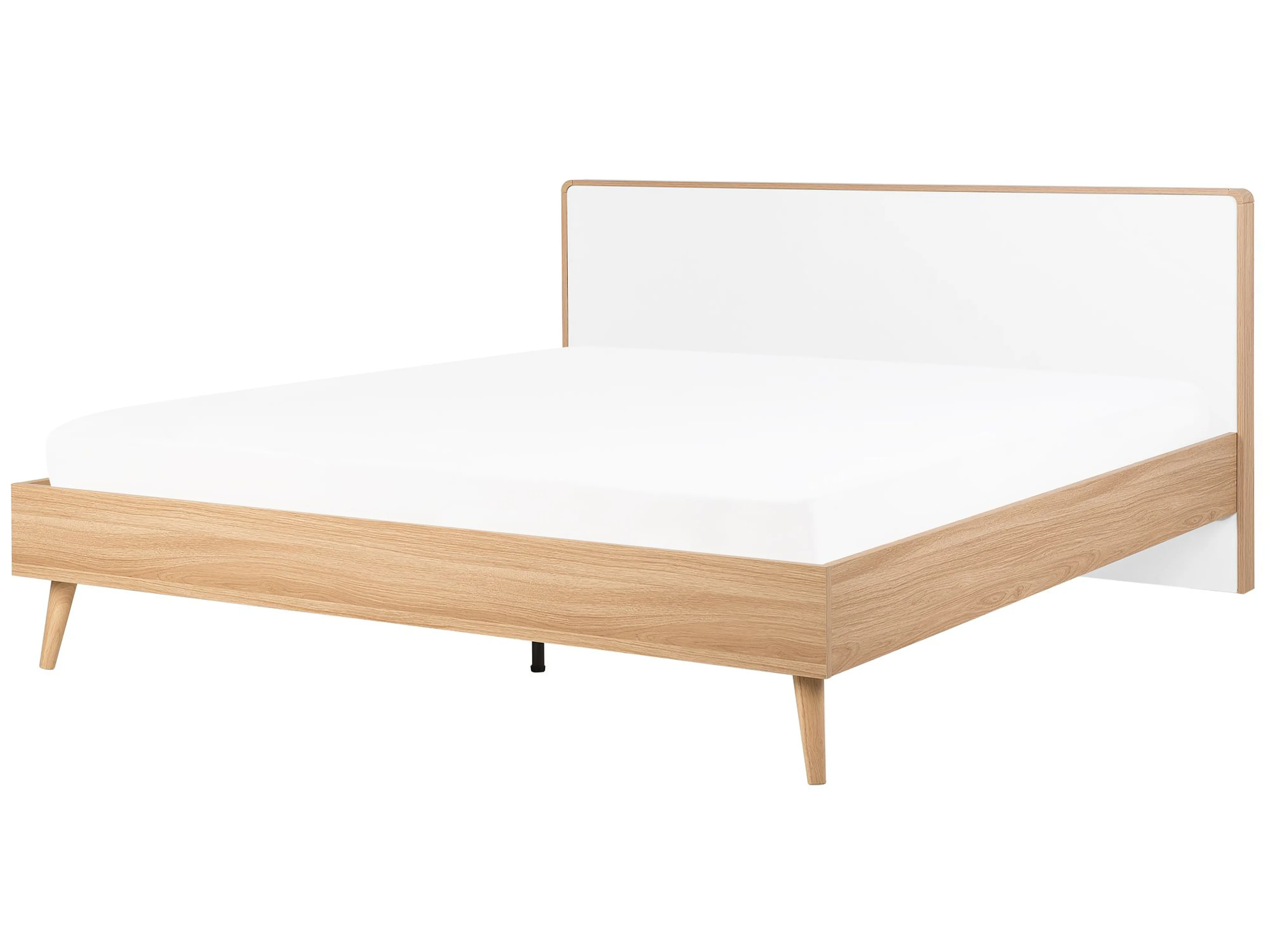Bed SERRIS 180 x 200 cm Lichtbruin