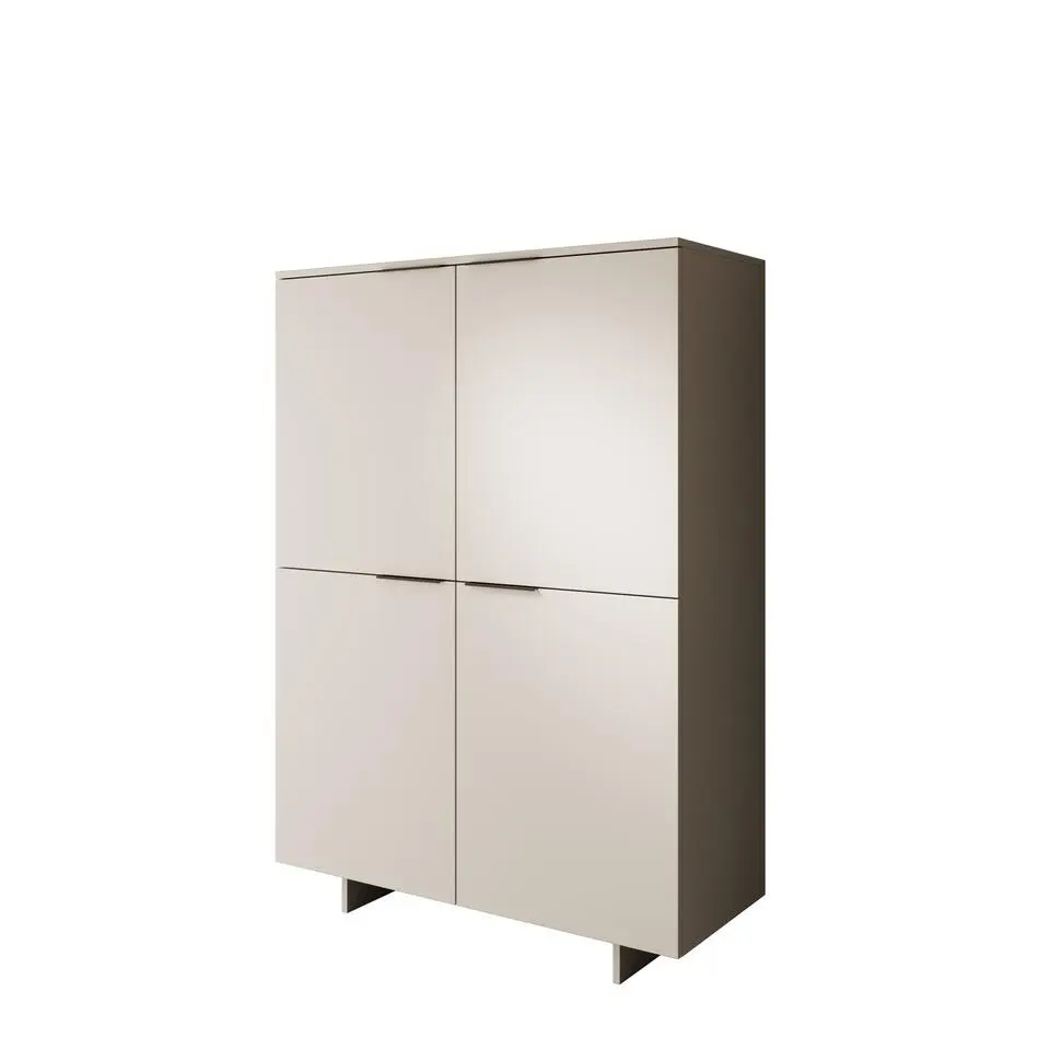 Meubella - Dressoir Ankara - Beige - 100 cm