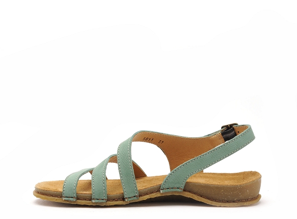 El naturalista nu pieds plats femme panglao n5811 vert