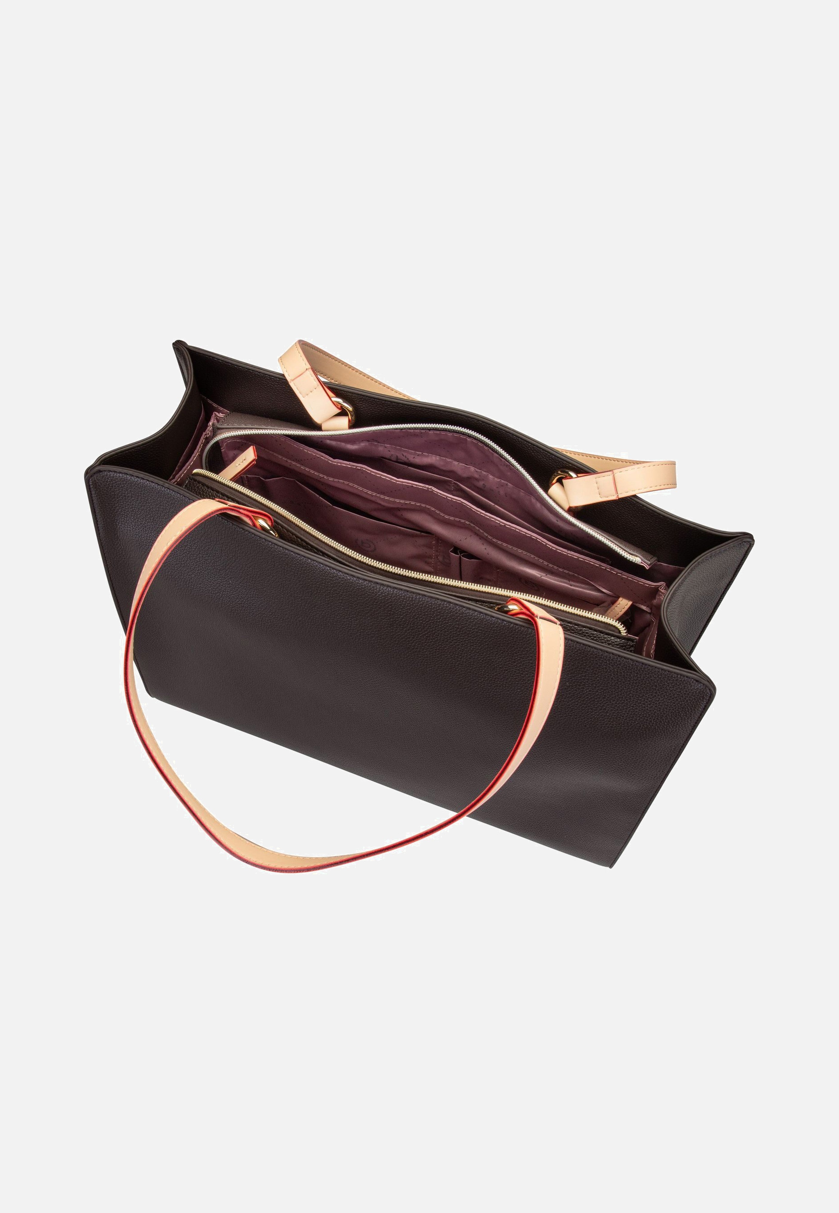 Ella Business 6641 Dunkelbraun - Shopper