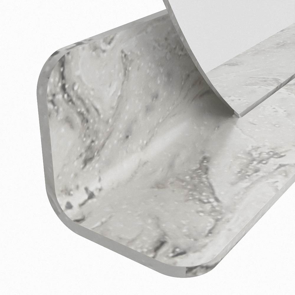Mondiaz Spot spiegel rond Ø110cm met planchet glace
