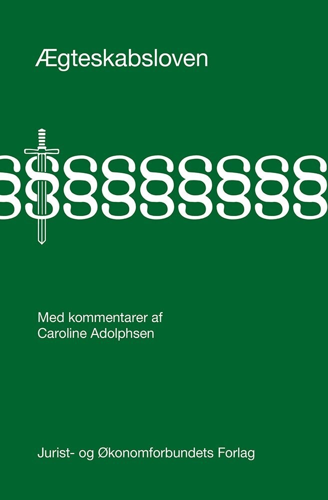 Ægteskabsloven - Caroline Adolphsen - Bog