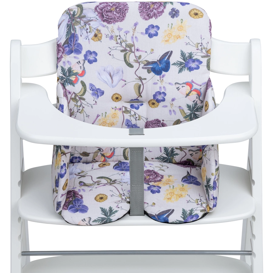 hauck Hochstuhlauflage Baby Pad Floral Beige