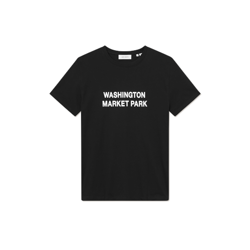 Les Deux Washington T-shirt, Black/Light Ivory, XL