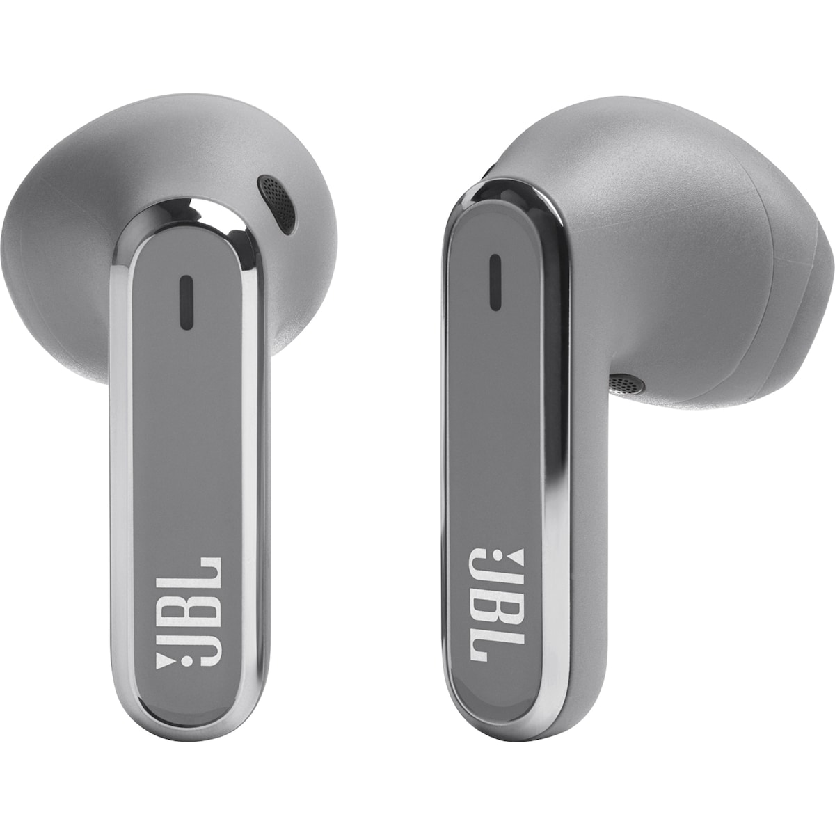 JBL Live Flex helt trådløse in-ear hodetelefoner (sølv)