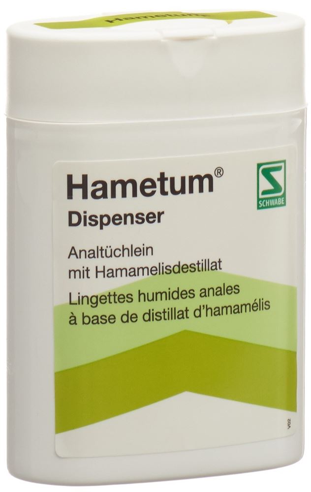 HAMETUM Analtüchlein<br>40 Stück, Dispenser