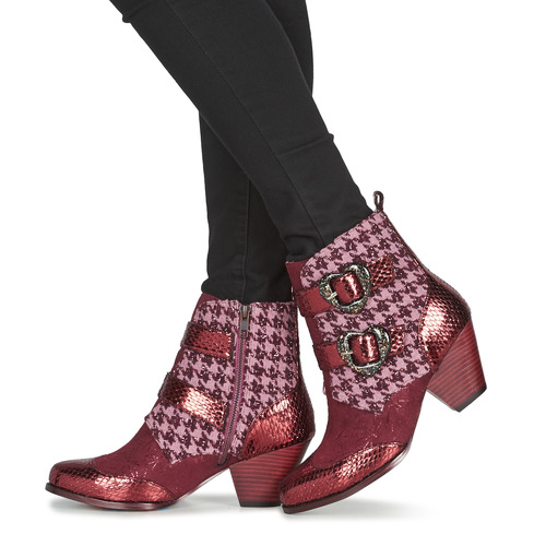 Irregular Choice - TOO HEARTS - Bordeaux