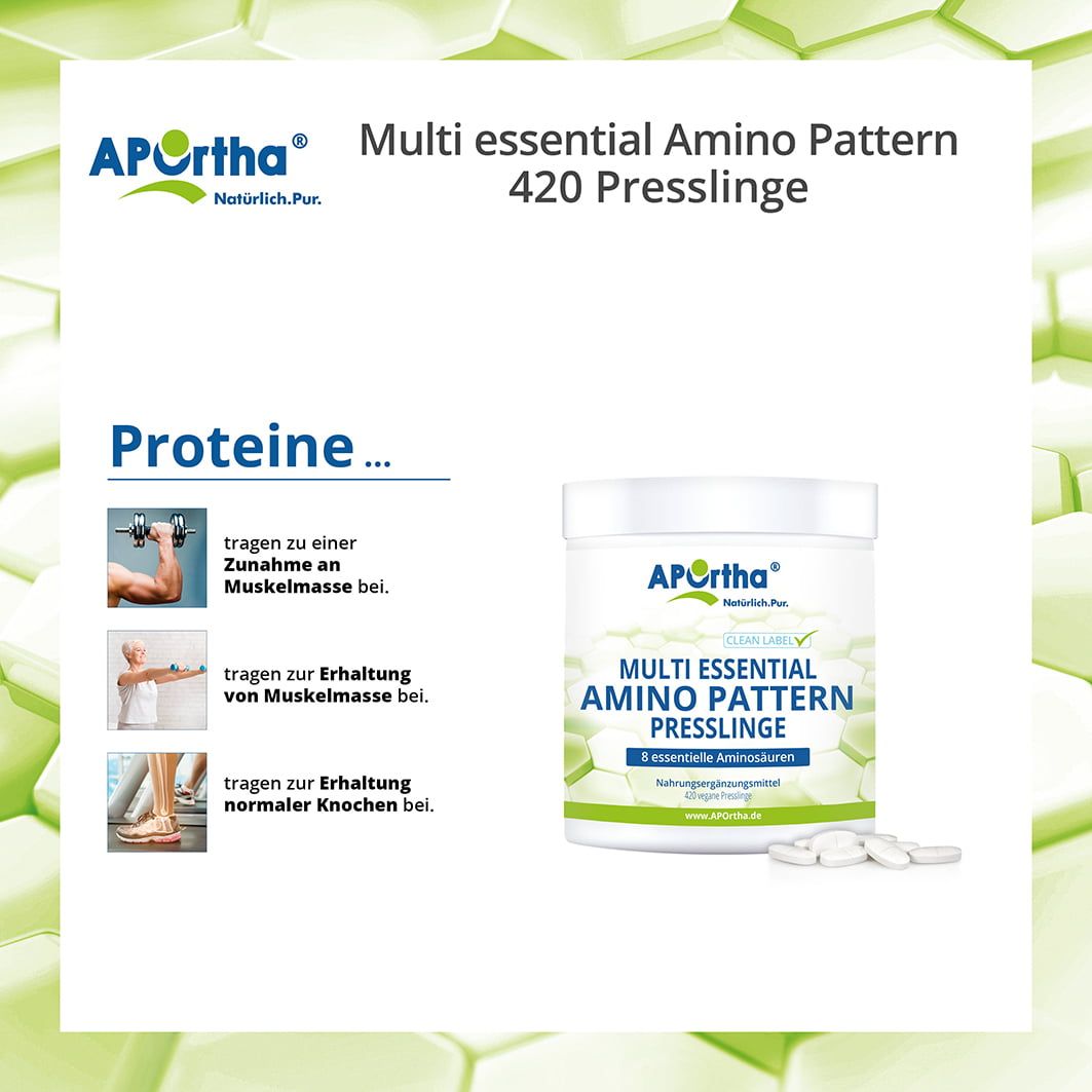 APOrtha® Amino Pattern Aminosäuren-Presslinge