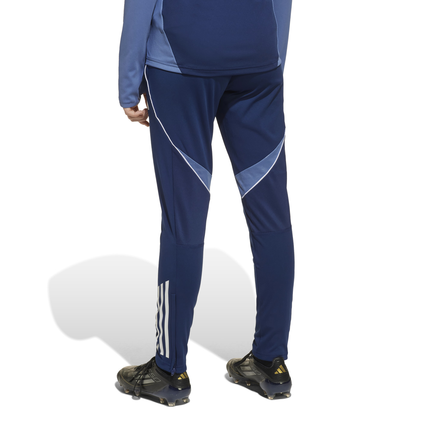 adidas Tiro 25 Competition Trainingspak 1/4-Zip Kids Donkerblauw Wit