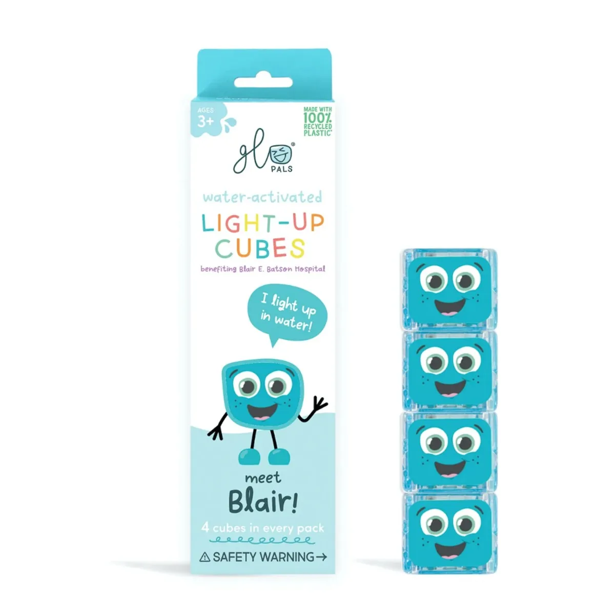Glo Pals Cubes Lumineux pour le Bain - Blair