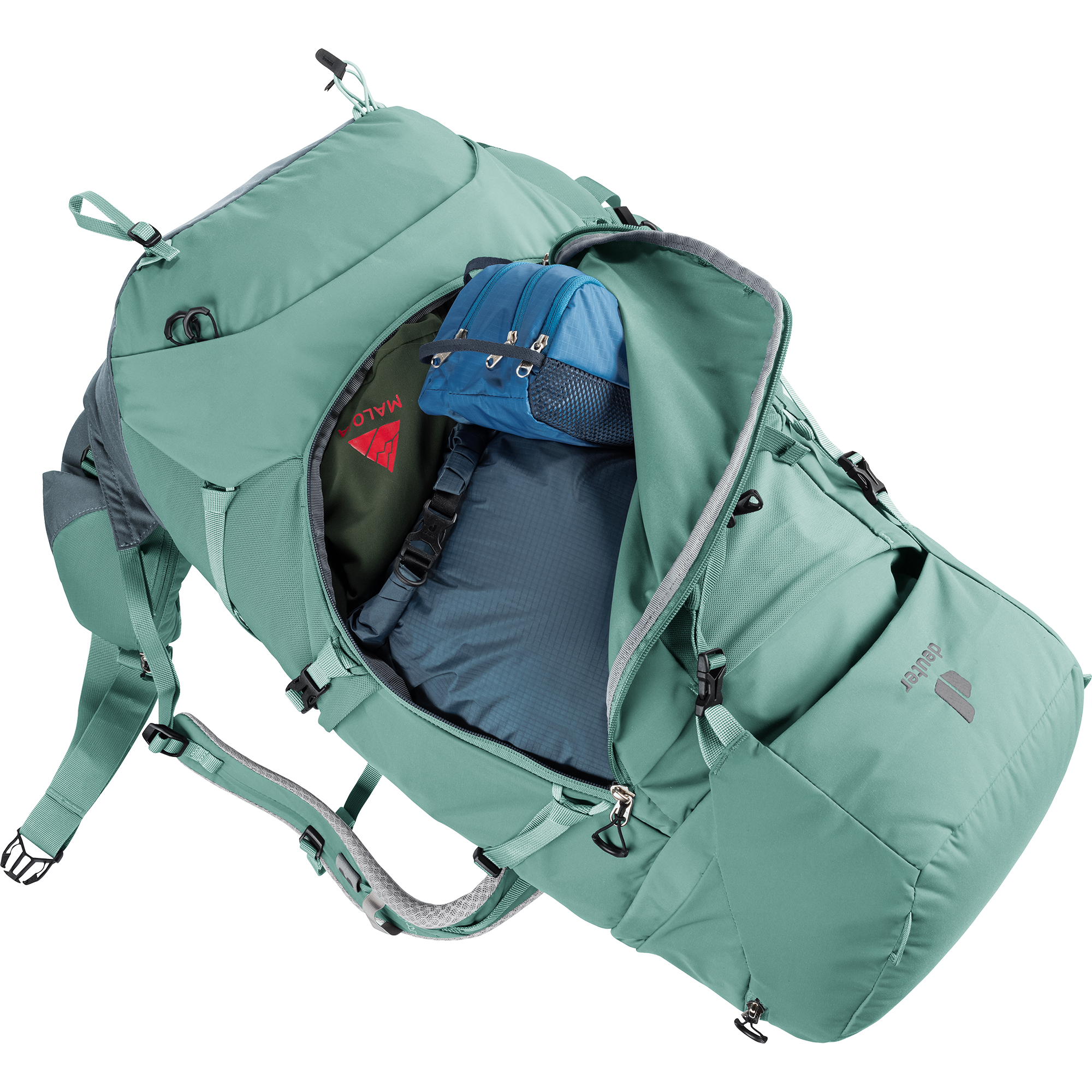 deuter Aircontact Core 45l+10 SL Trekkingrucksack Damen jade graphite