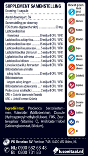 Lucovitaal Super Pre & Probiotica Capsules 56CP