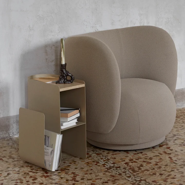 Ferm Living - Vault Beistelltisch, cashmere