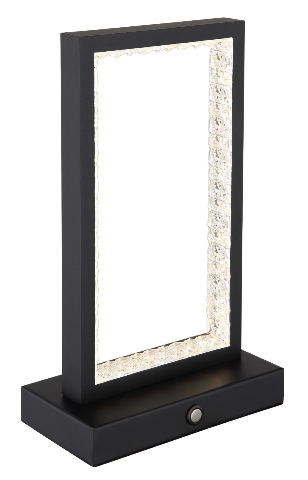 LED-Tischleuchte - schwarz matt - 23 cm hoch
