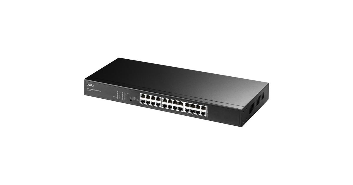 Cudy24-Port Gigabit Unmanaged Switch  (Zwart)