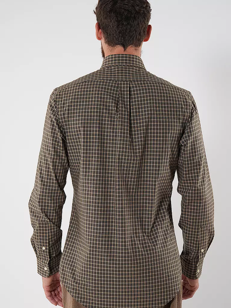 POLO RALPH LAUREN Hemd Custom Fit  olive