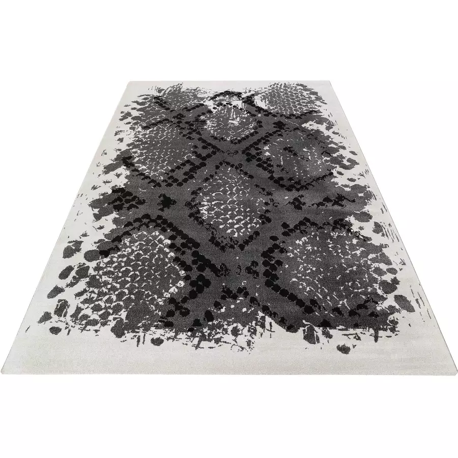 Wecon home Kurzflorteppich Phyton grau