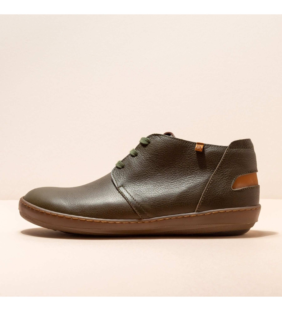 Sapatos de couro Naturalist NF98 Verde Clima