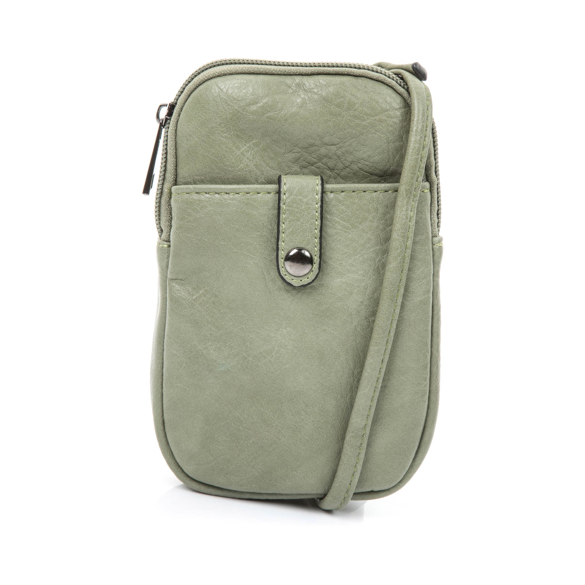 Pochette pour téléphone vert clair