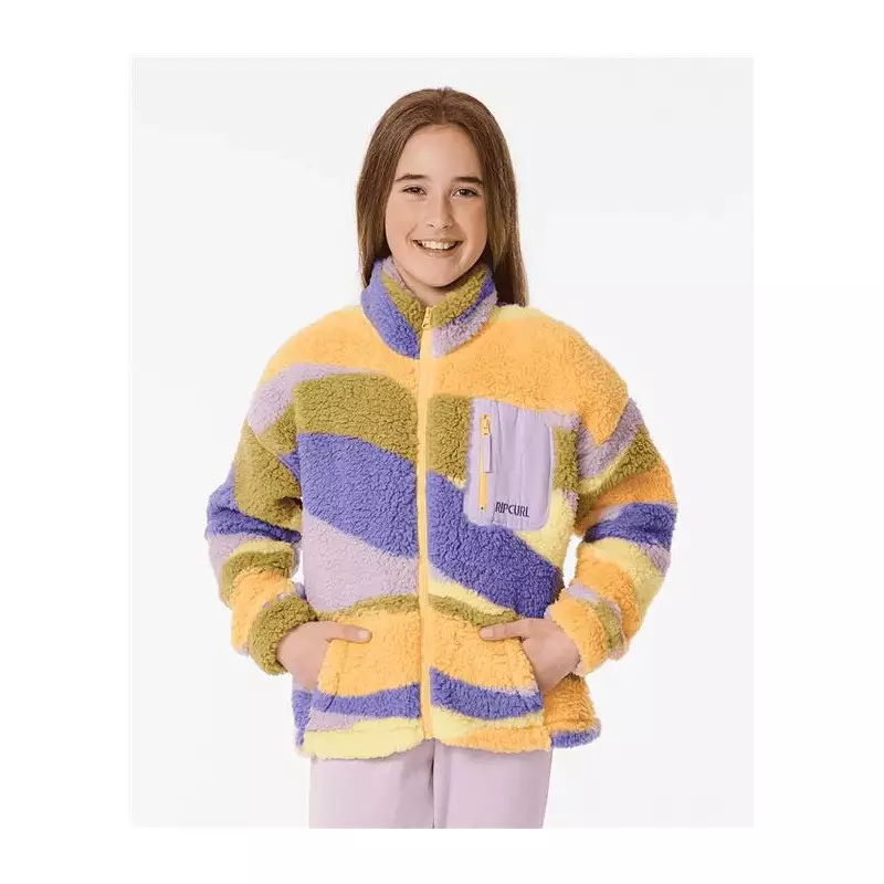 Sweat junior RIPCURL Sunrise Wavy Polar Fleece-Girl Multicolor