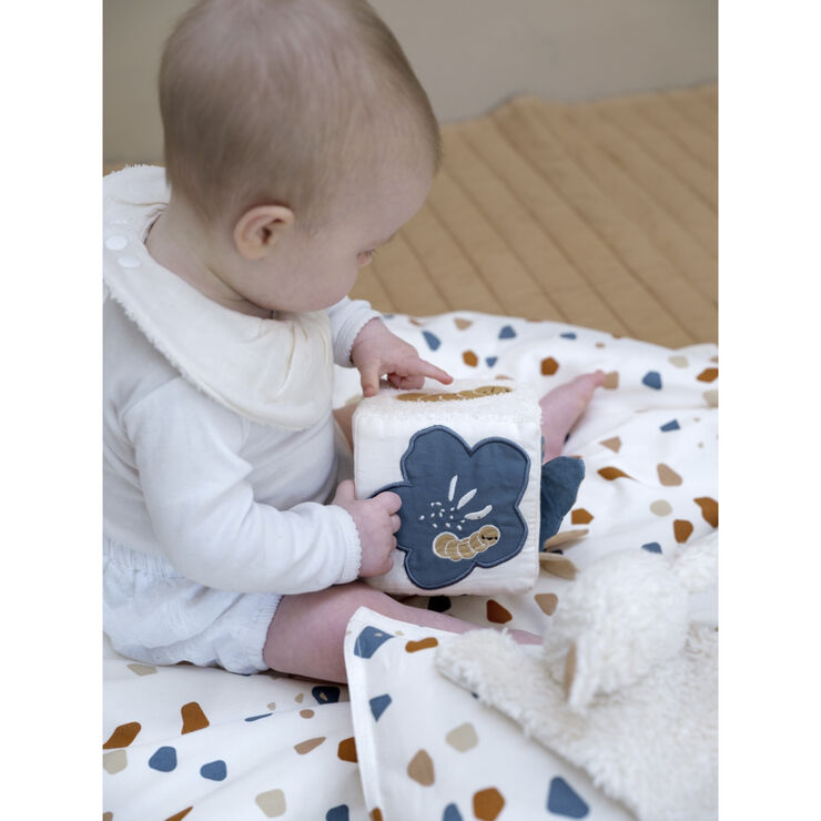 Fabelab Fabric Cube - Little Butterfly Natural (unbleach