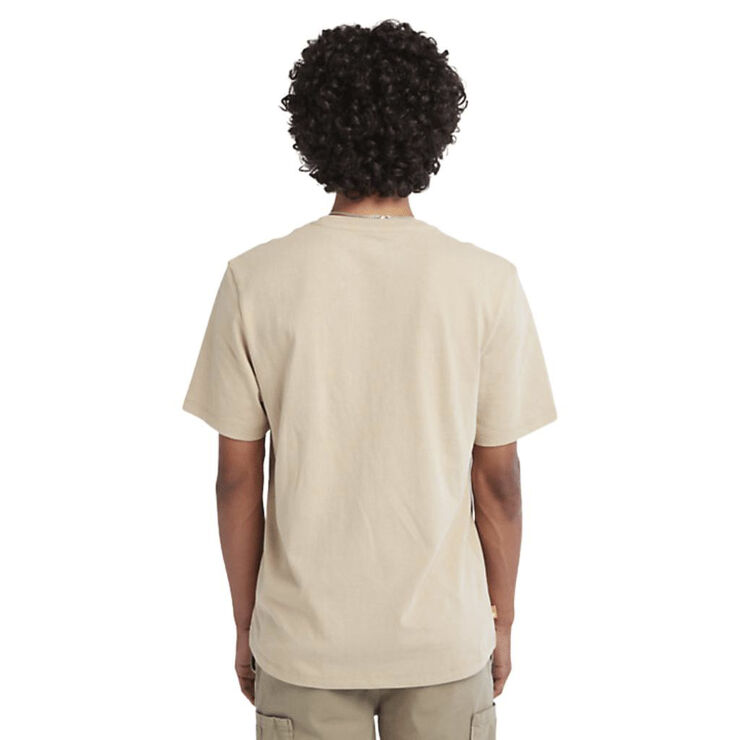 TIMBERLAND OVAL LOGO SS TEE Yellow