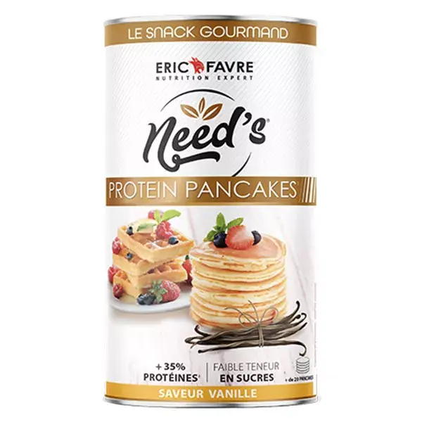 Panquecas de Proteína Eric Favre Need's Sabor Baunilha 420g