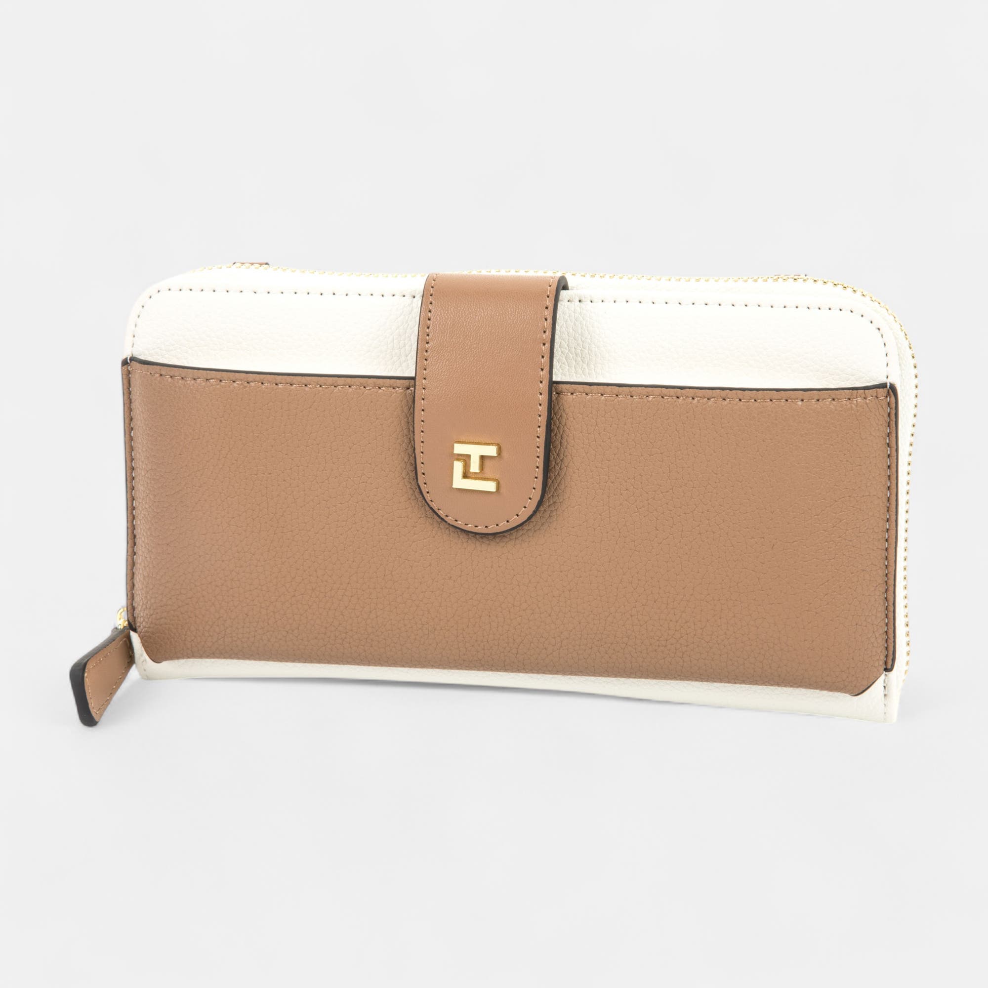 Petite maroquinerie taupe