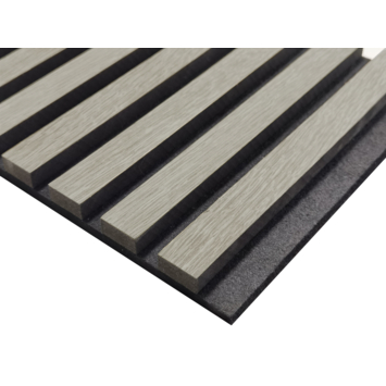 Lattenwand 260x52,6 cm grijs eiken, dikte 22 mm
