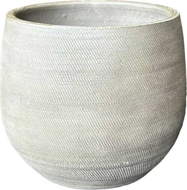 HS bloempot Nagano crème D 24 H 22 cm