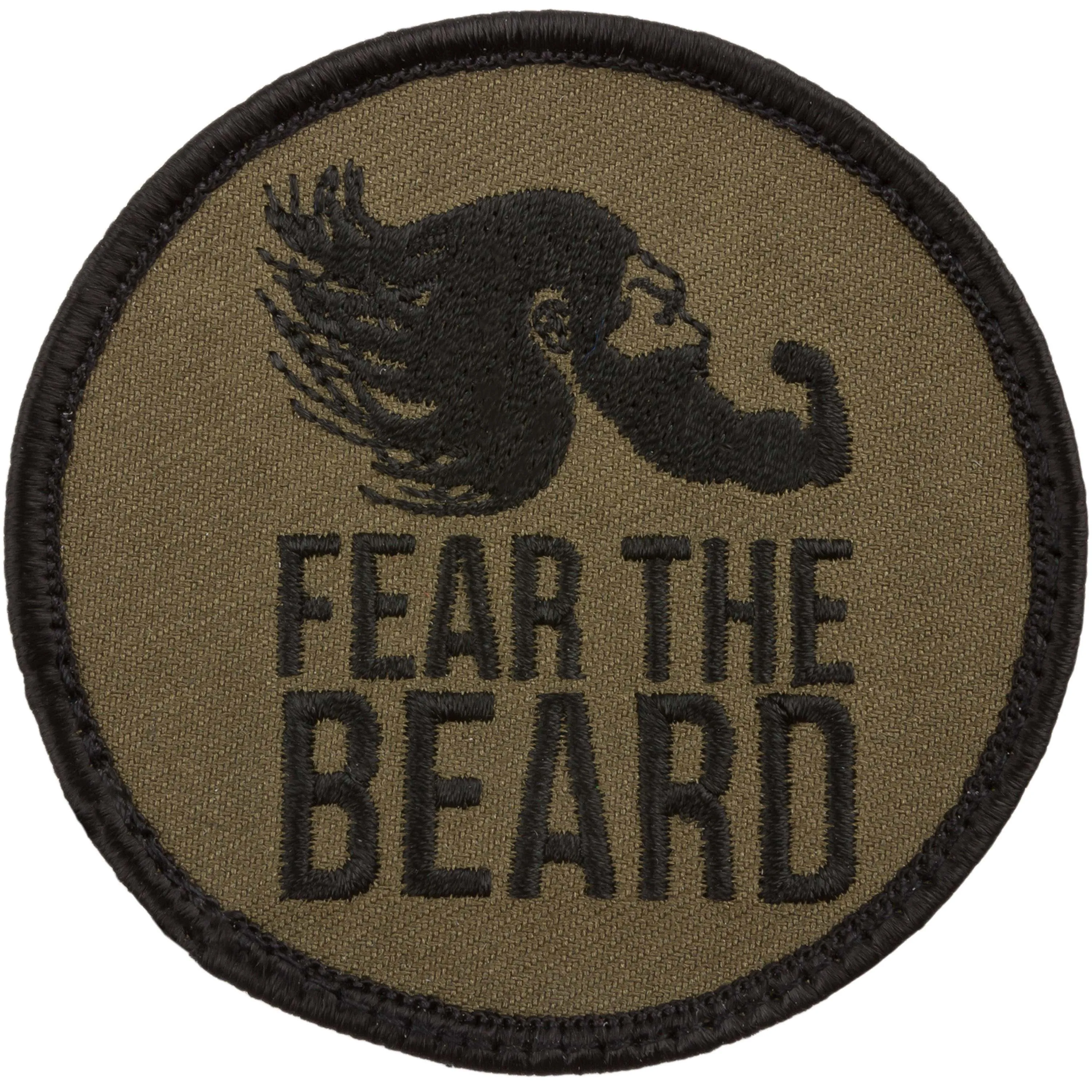 Café Viereck -  Patch Fear the Beard