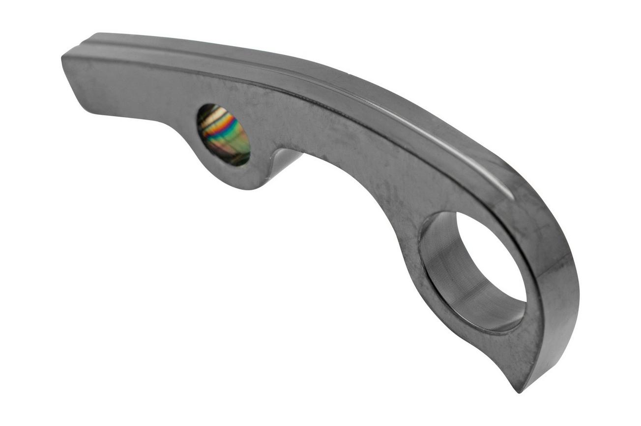 Flytanium Spyderco Paramilitary 3 FLY-1170BK Black Titanium Backspacer