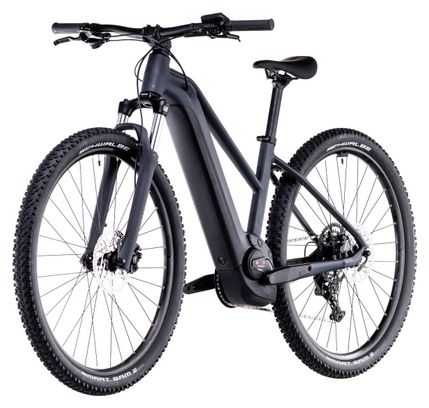 VTT Électrique Semi-Rigide Cube Reaction Hybrid Performance 500 Trapeze Shimano Cues 9V 500 Wh 29'' Noir Night 2025