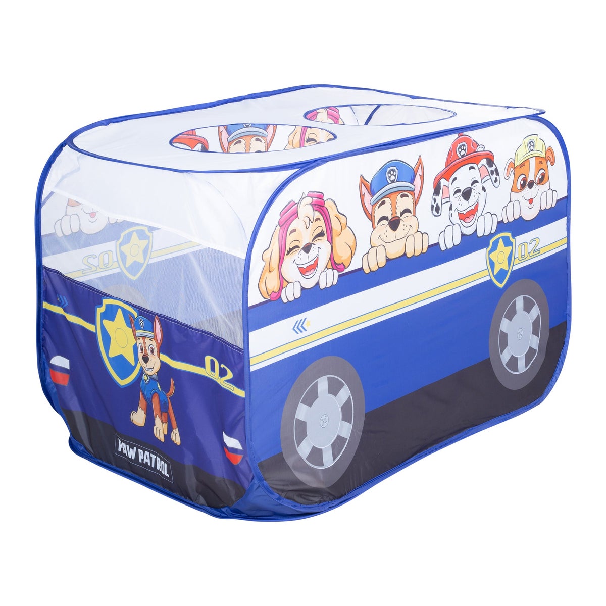 ROBA Pop Up Play Bus Paw Patrol - kindertent in autovorm, binnen & buiten