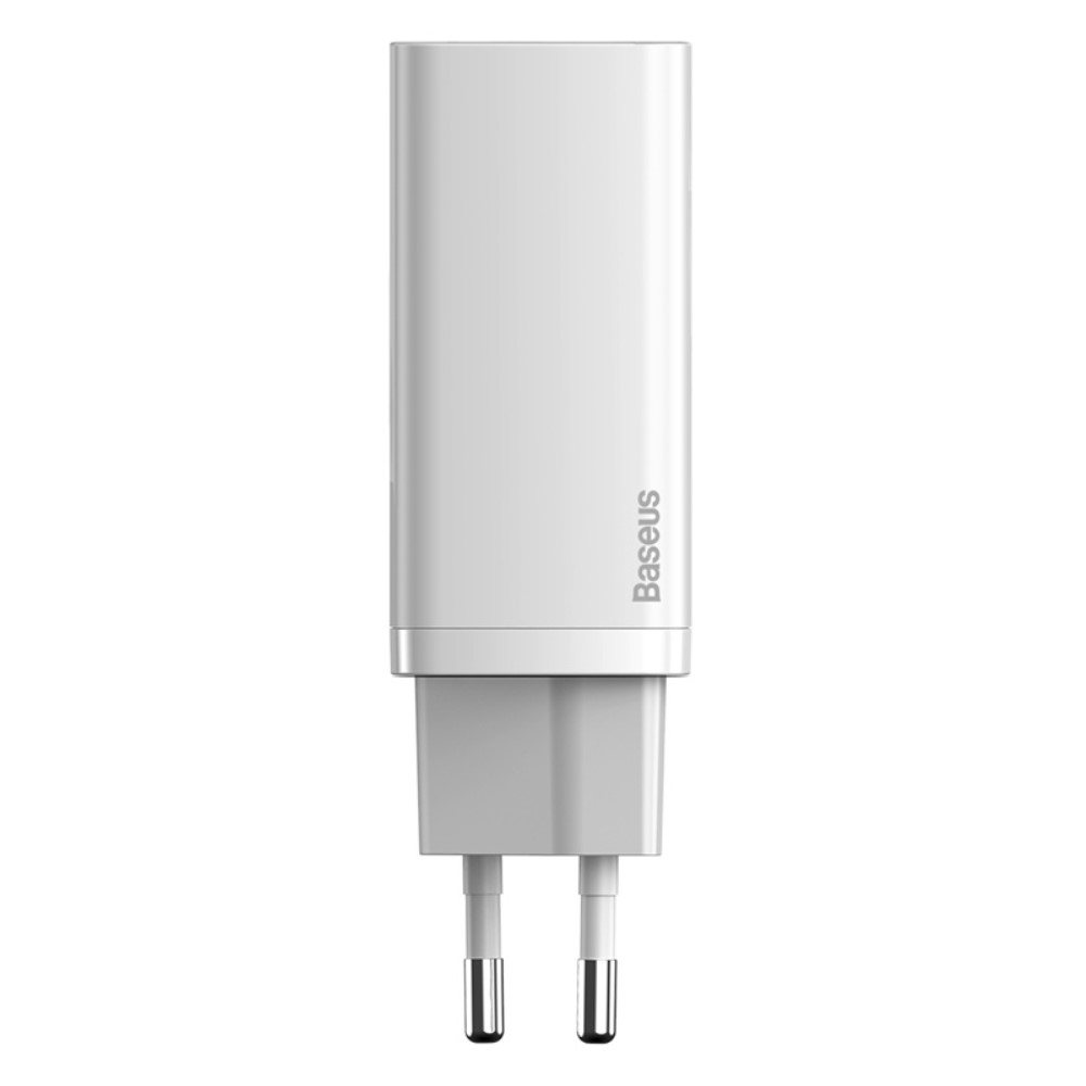 (65W) USB A / USB C GaN Ladegerät Netzteil PD / QC 3.0 - Weiss
