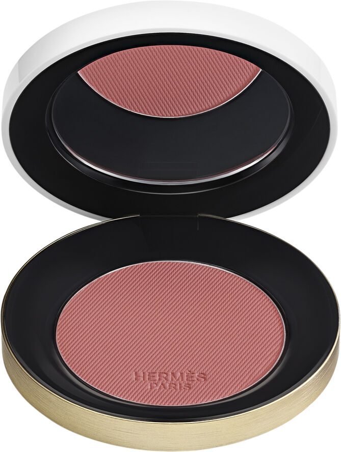 HERMÈS Rose Hermès, silky blush powder, Rose Feu