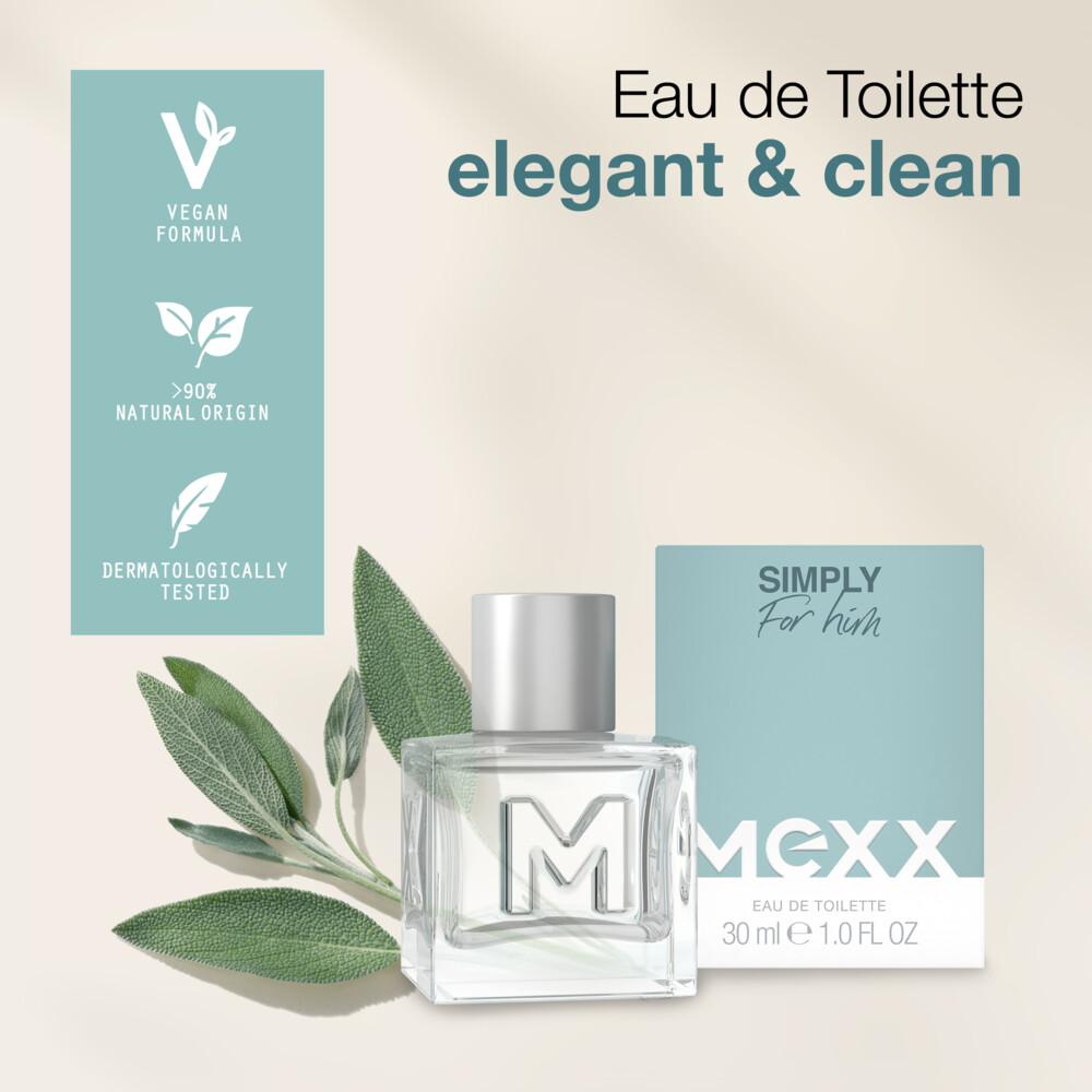 Mexx Simply Man Eau de Toilette Spray30 ml