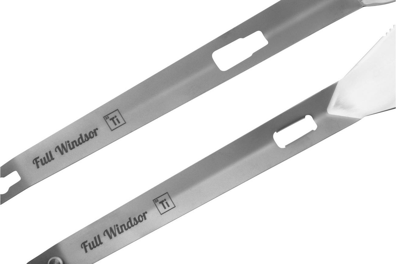 FULL WiNDSOR Splitter SPL-TI Titanium, 3-in-1, tang, spatel en spork