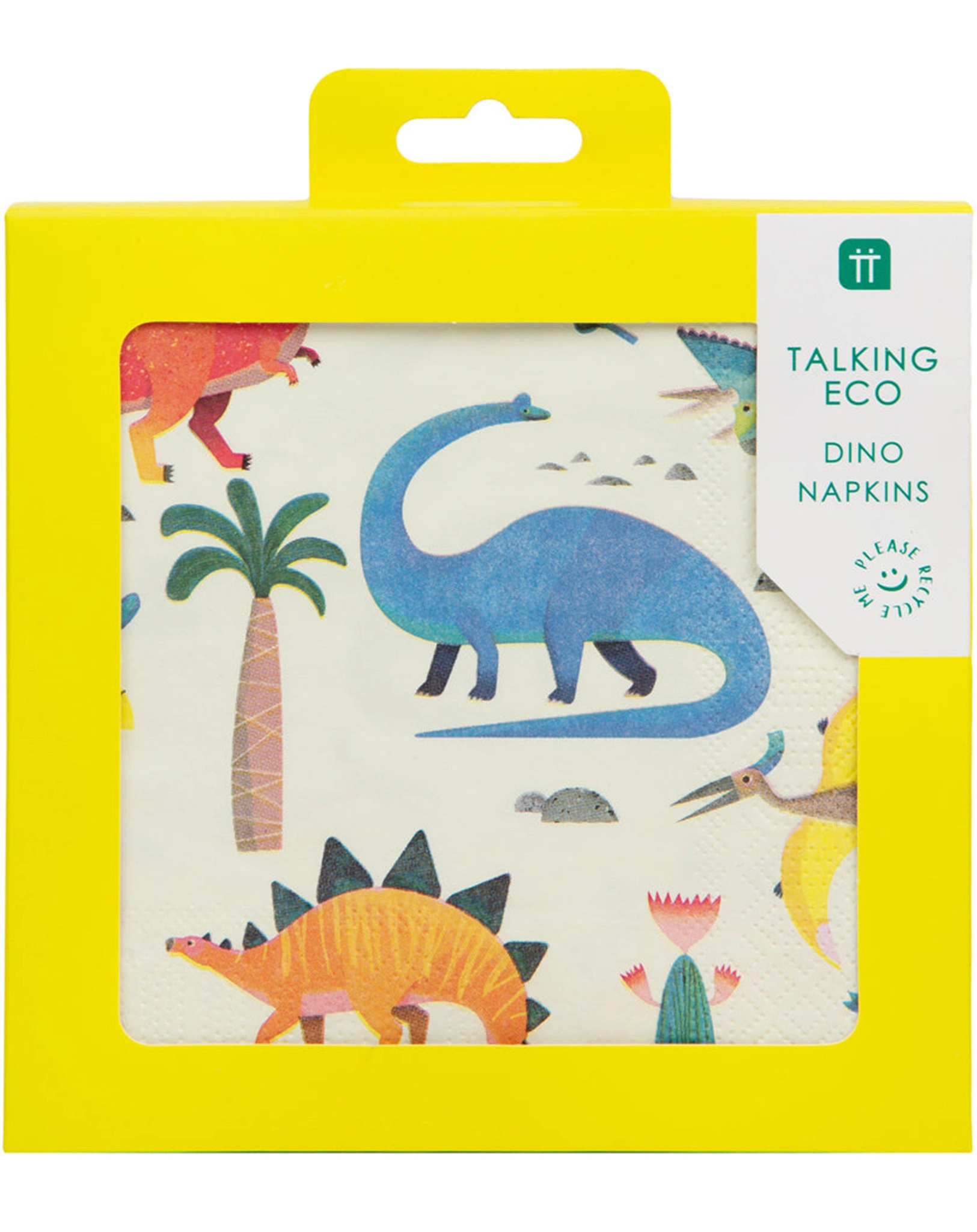 Papier-Servietten PARTY DINOSAUR (33cm) 20er Pack