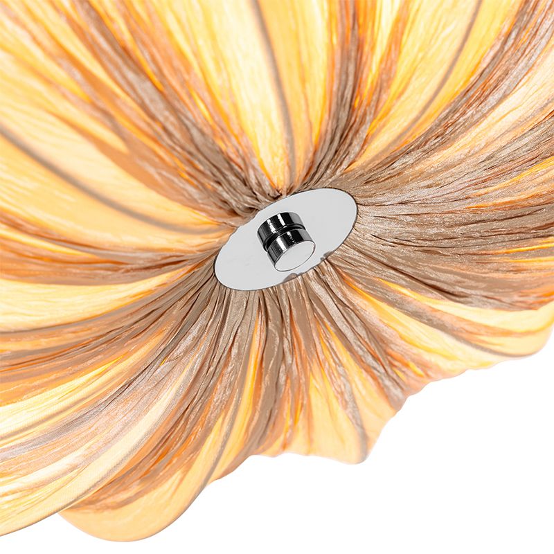 Japandi plafondlamp beige 52cm 3-lichts - Plu