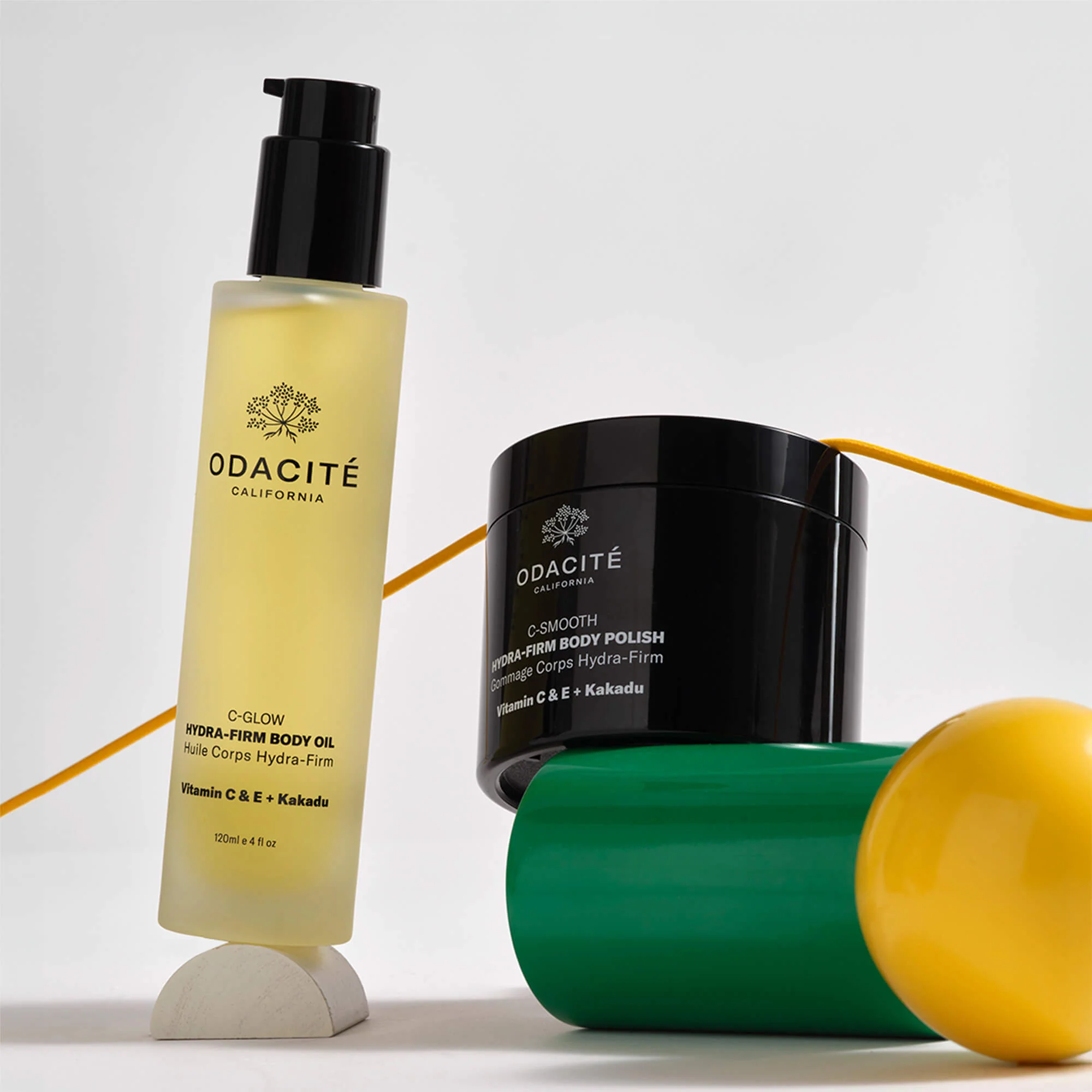 Odacité C-Glow Hydra Firm Oil Huile Corps Éclat