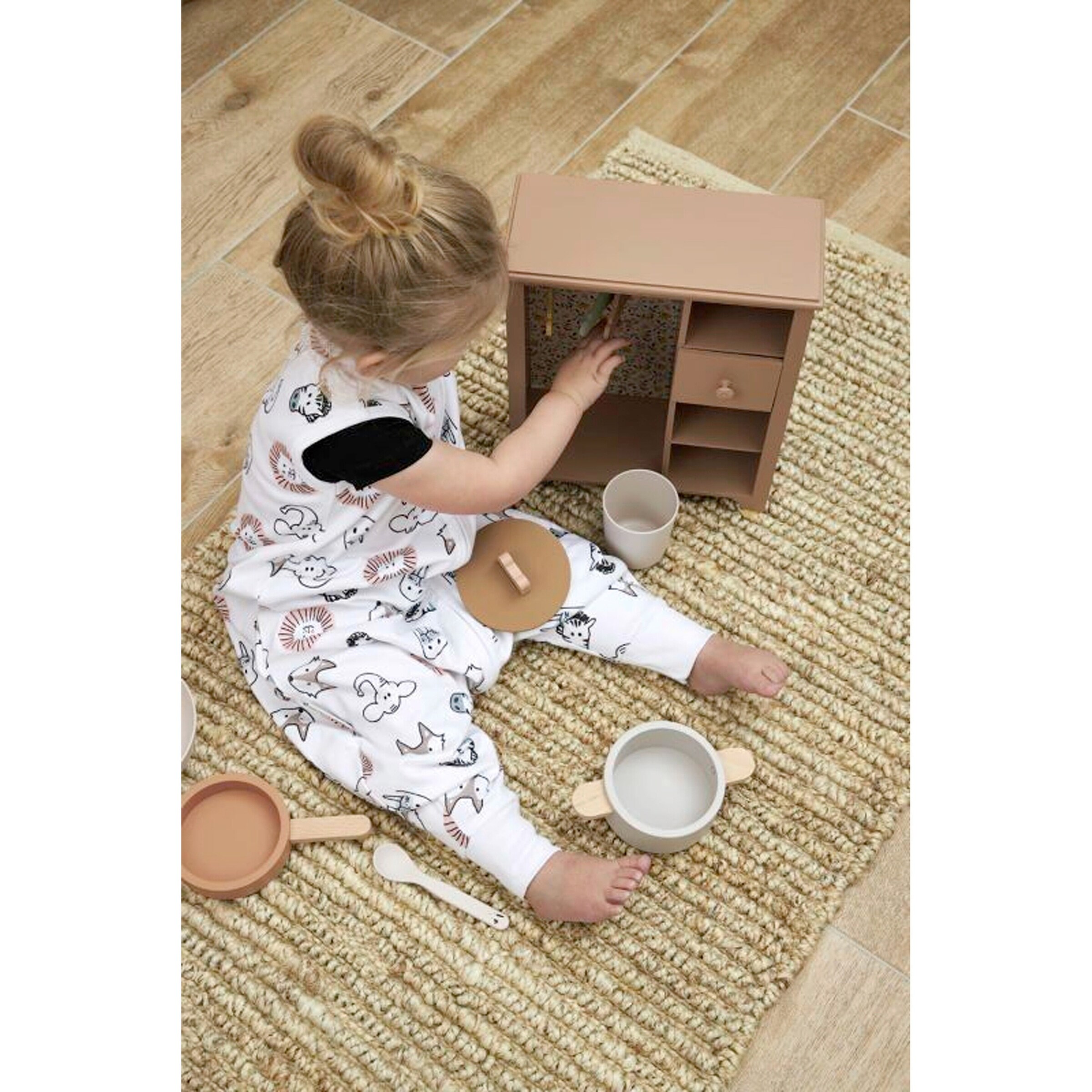 Meyco Baby Sommer-Sleepoverall 0.5 TOG Animal