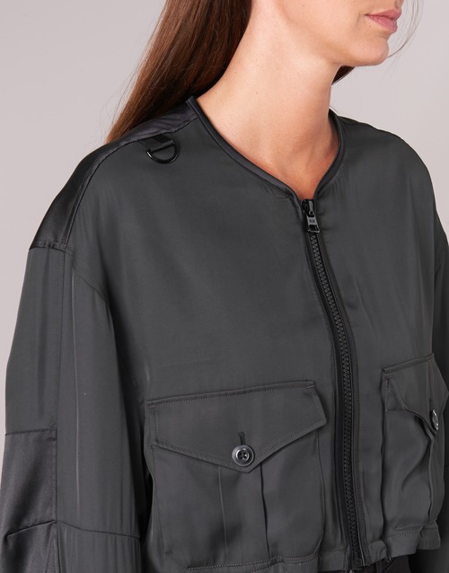 G-Star Raw - RACKAM OS CROPPED BOMBER - Noir