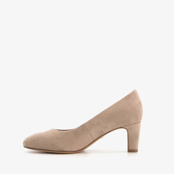 Tamaris dames pumps beige met ronde neus
