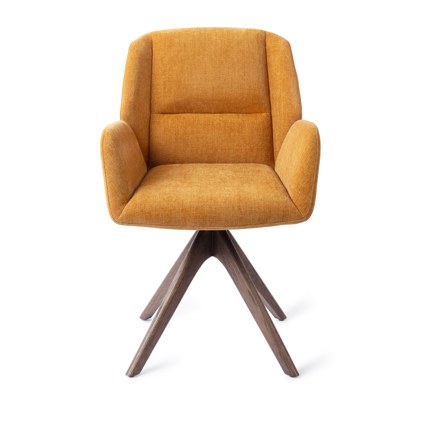 Eetkamerstoel Myoko revolve walnut el dorado